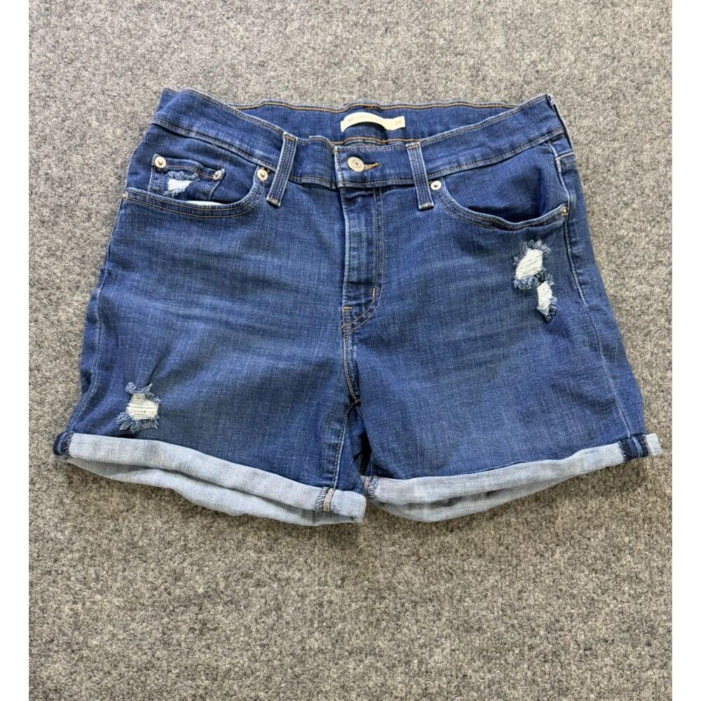 Levi's Women's Mid Length Jean Shorts 29 Waist.